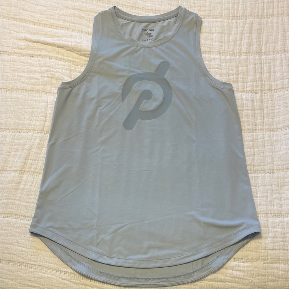 Peloton Women's Light Gray Muscle Tee